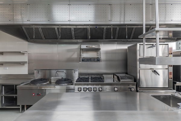 Modern commercial kitchen