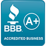 Logo of Bbb on the website of Quick Action Plumbers in Atlanta, GA