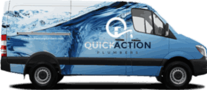 The image of Quick Action Plumbers van in Atlanta, GA